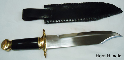 Naval Bowie Knife Horn