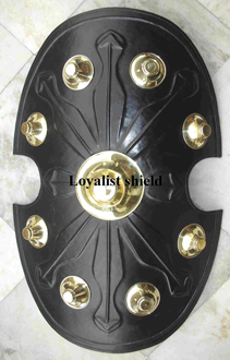 Greek Leather Shield
