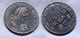 French Silver Coin 1717